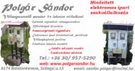 Polgr Sndor Villanyszerel mester s lakatos vllalkoz - 