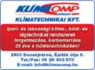 Kl�macomp Plusz Kl�matechnikai Kft. - 