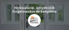 Baudor nylszr s rnykol - 